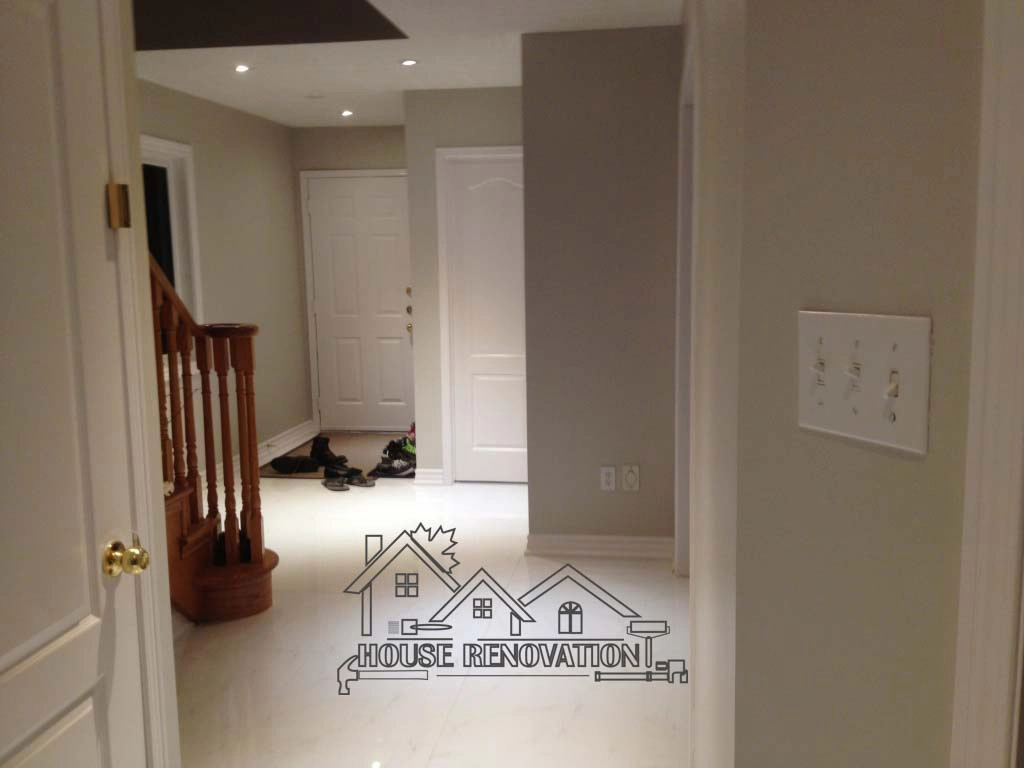 Whole house renovation project in Vaughan, ON
