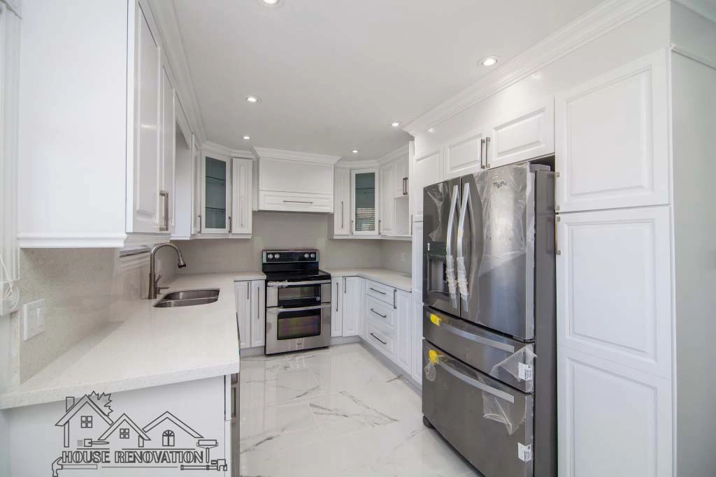 Whole house renovation project in Markham, ON