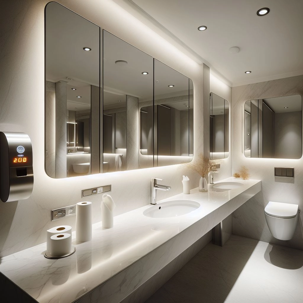 Modern bathroom renovation design in GTA